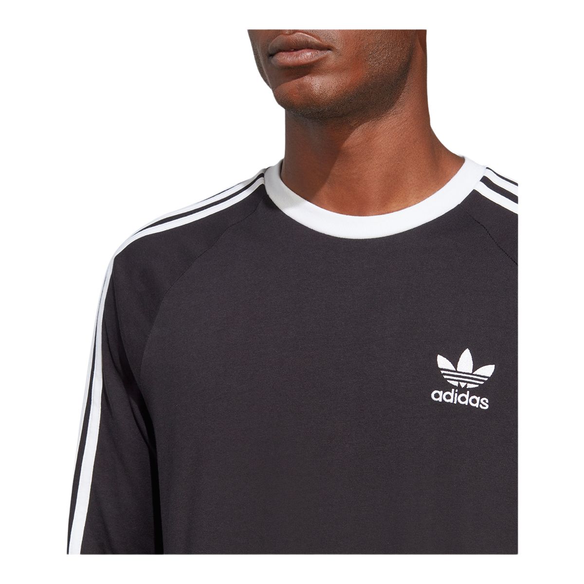 adidas Originals Men's 3-Stripes Long Sleeve T Shirt | SportChek