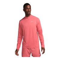 Nike Men's Dri-FIT Element Half Zip Long Sleeve Top Front_Three_Fourths_Angled_Left