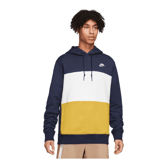 Nike Sportswear Men's Club+ Stripe Pullover Hoodie