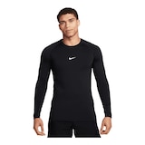 Nike Pro Men's Dri-FIT Slim Long Sleeve Shirt Front_Flat
