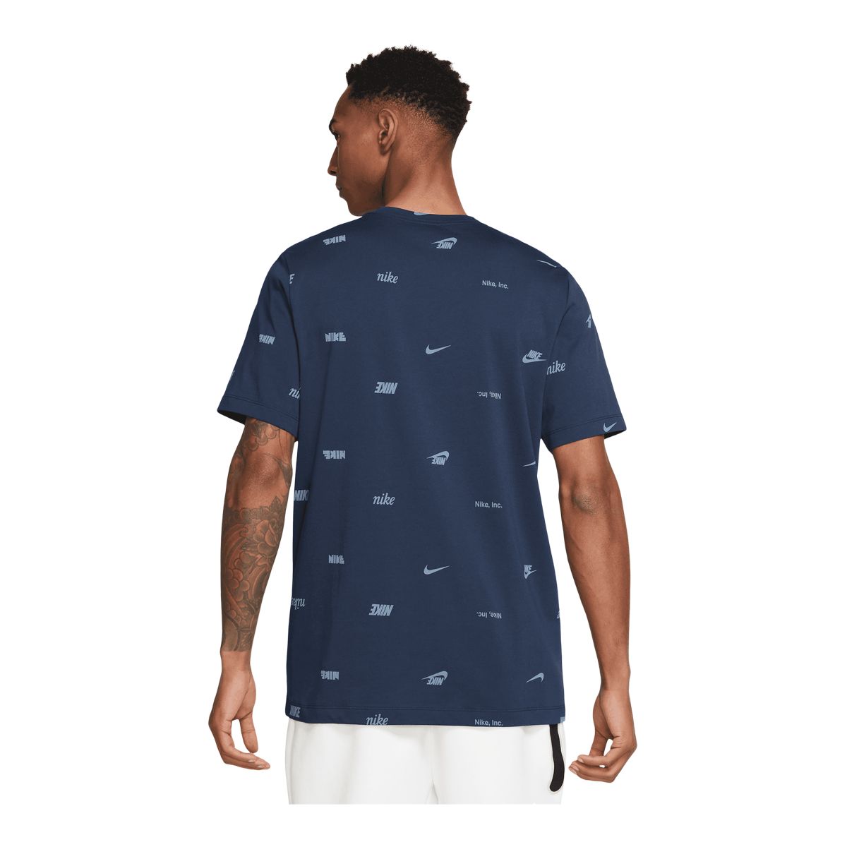 Nike Sportswear Men's Club+ All Over Print T Shirt