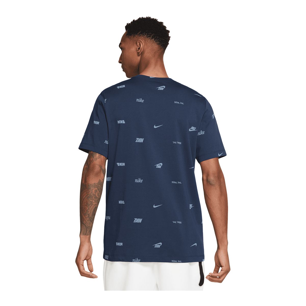 Nike Sportswear Men's Club+ All Over Print T Shirt