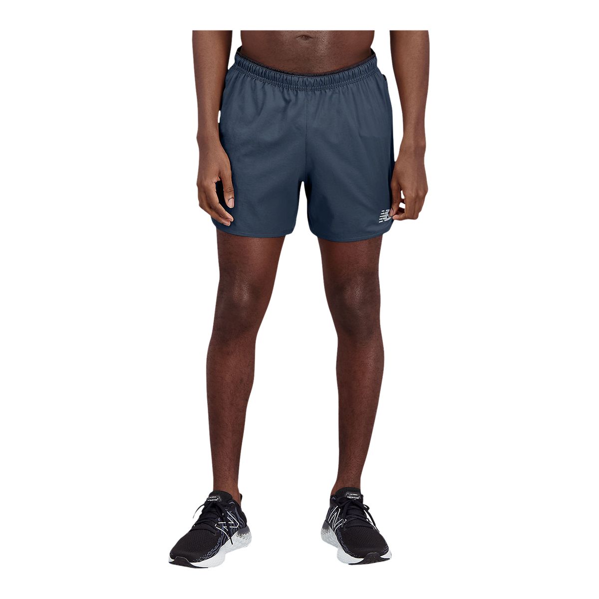New Balance Men's Graphic Impact 5-in Running Shorts, Quick-Dry