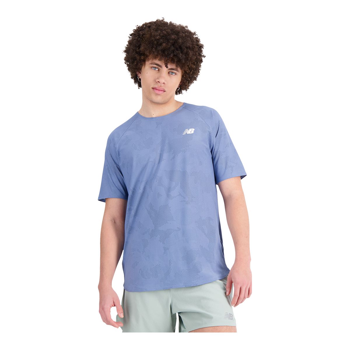 New Balance Men's Q Speed Jacquard T Shirt