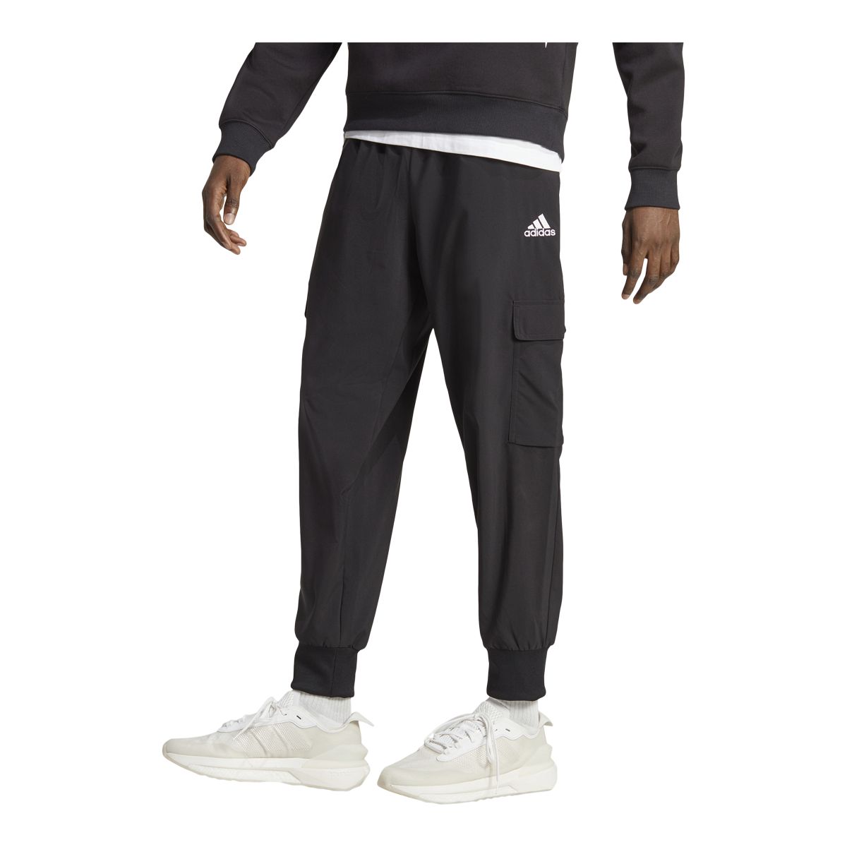 adidas Men's Small Logo Woven Cargo 7/8 Pants