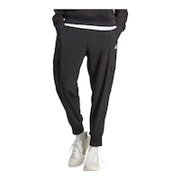 adidas Men's Small Logo Woven Cargo 7/8 Pants Front_Flat