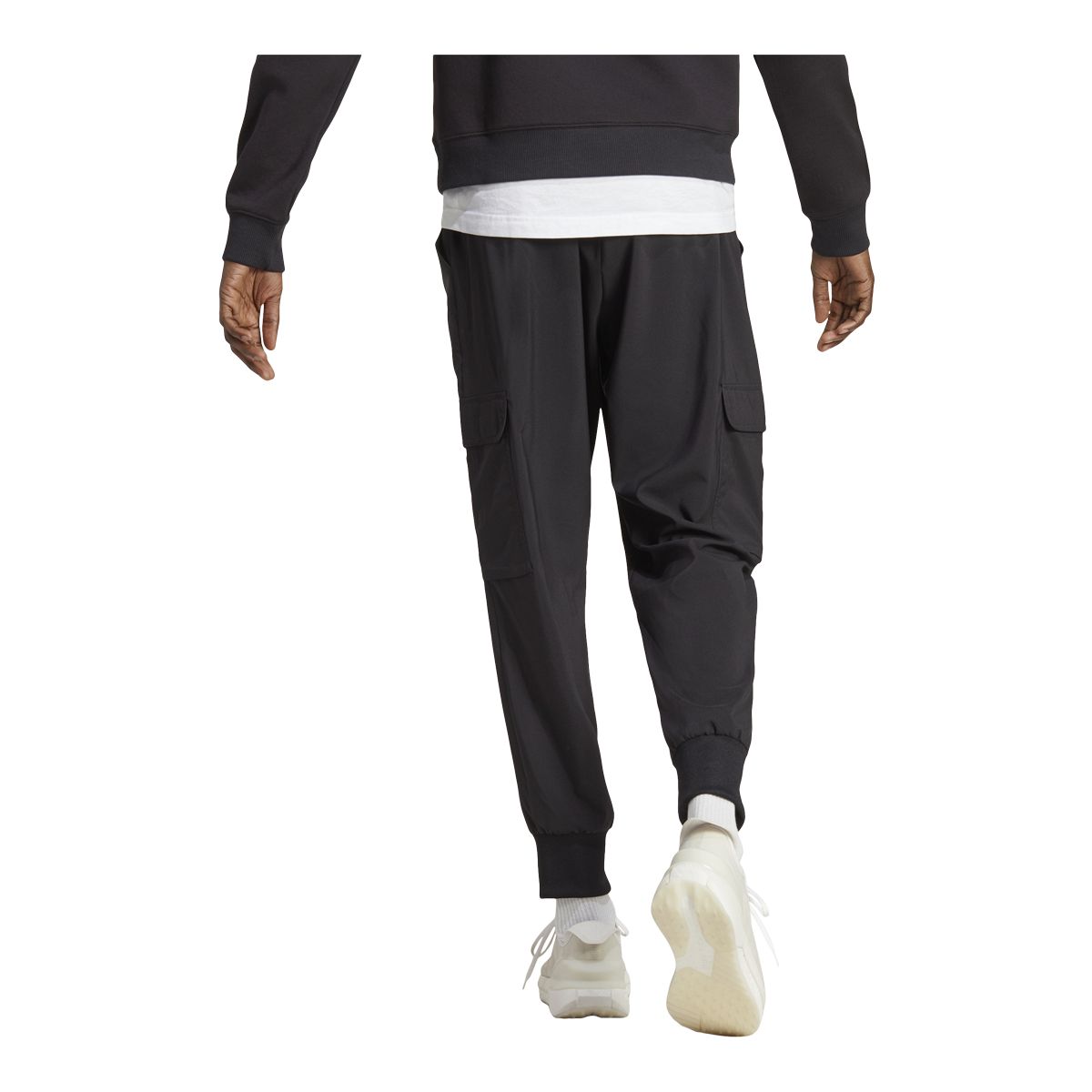 adidas Men's Small Logo Woven Cargo 7/8 Pants