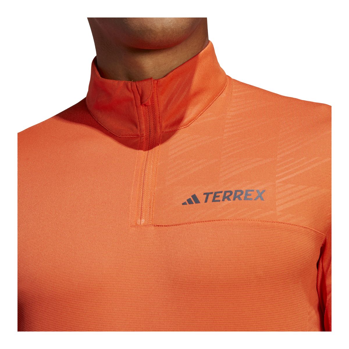 adidas Men's Terrex Multi Half Zip Long Sleeve Top