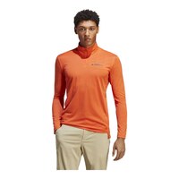 adidas Men's Terrex Multi Half Zip Long Sleeve Top Front_Flat