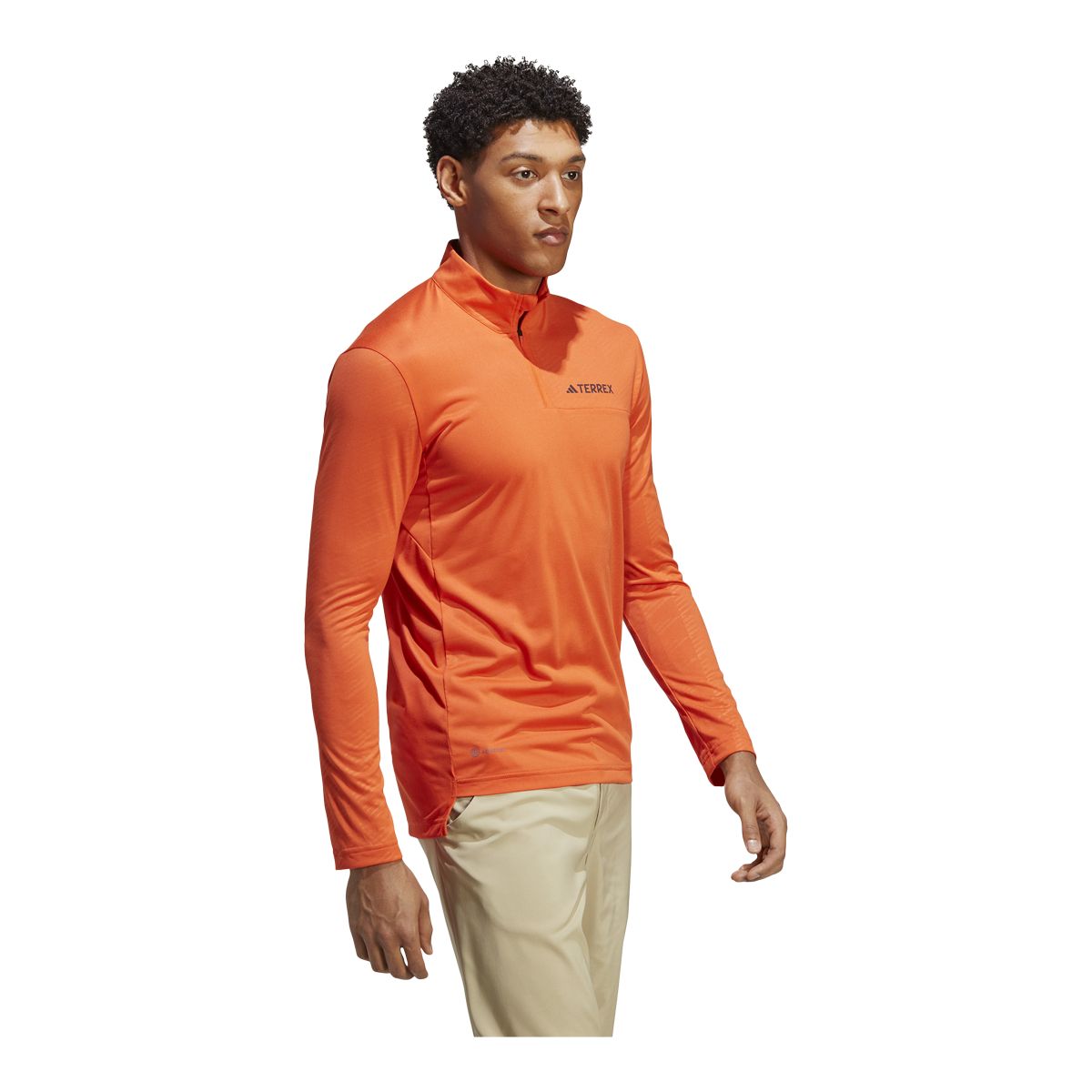 adidas Men's Terrex Multi Half Zip Long Sleeve Top