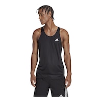 adidas Men's Own the Run Singlet Front_Flat