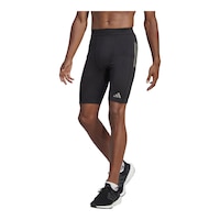 adidas Men's Own the Run Half Tights Front_Angled_Left