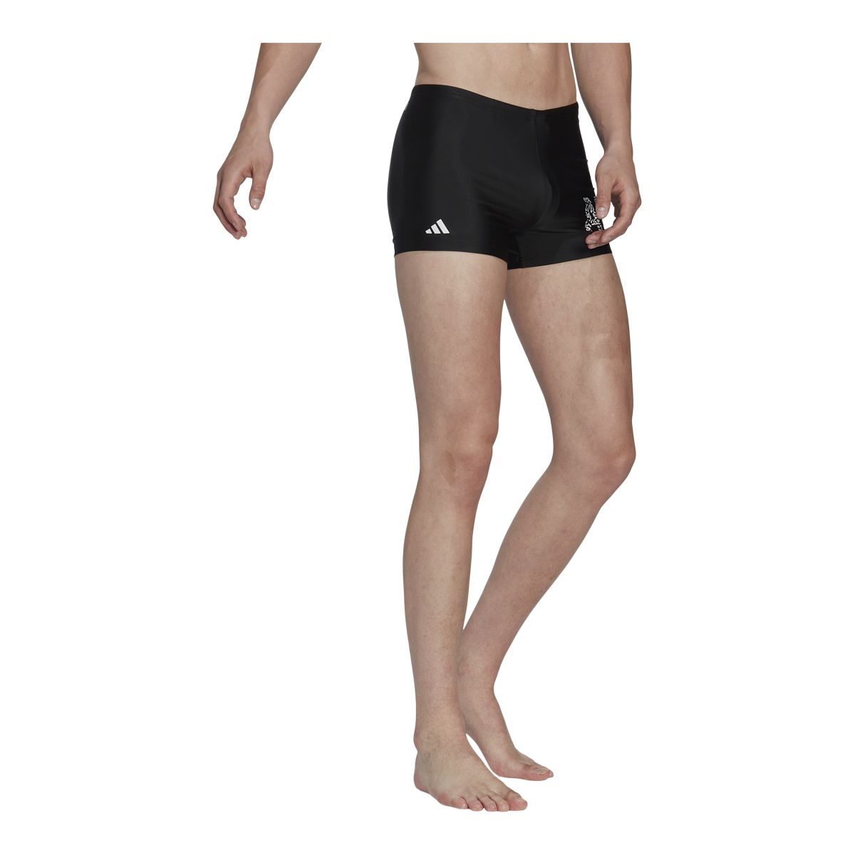 adidas Men's Lineage Boxer Swimsuit