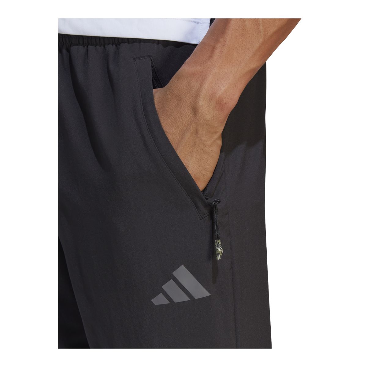 adidas Men's Extended Size Big Logo Training Pants