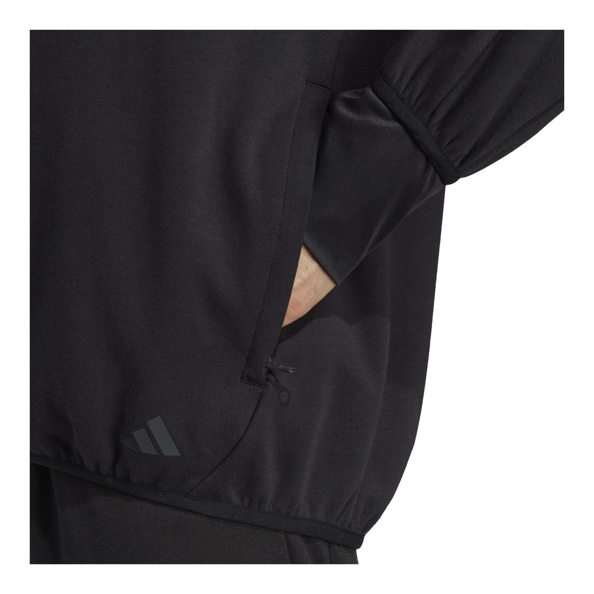 adidas Men's Yoga Base Full Zip Hooded Track Top