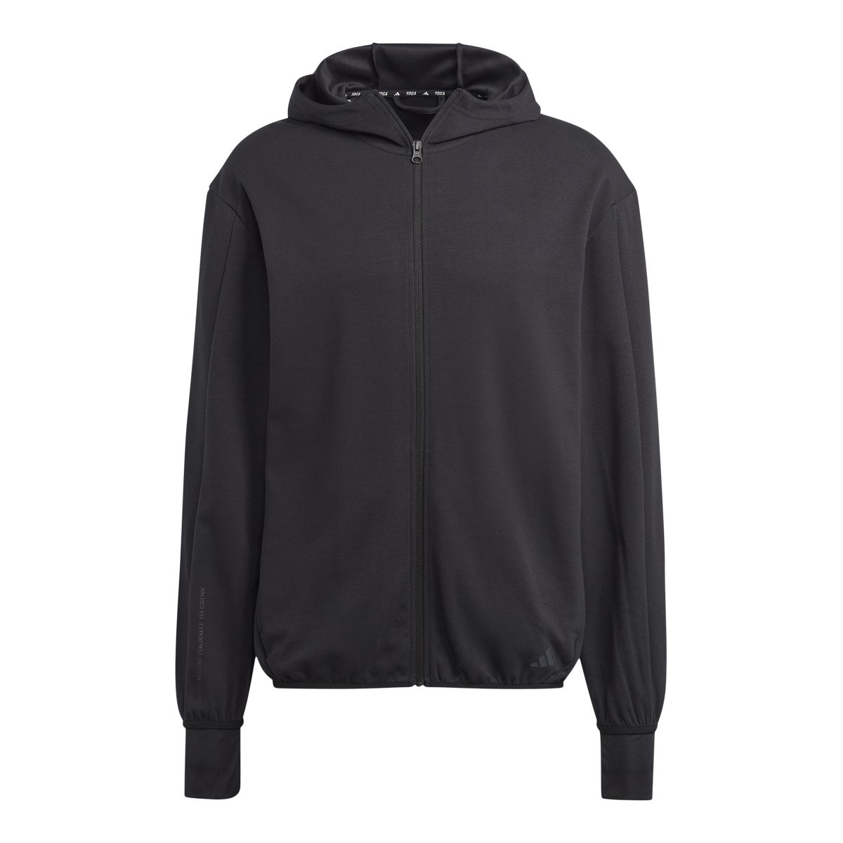 adidas Men's Yoga Base Full Zip Hooded Track Top