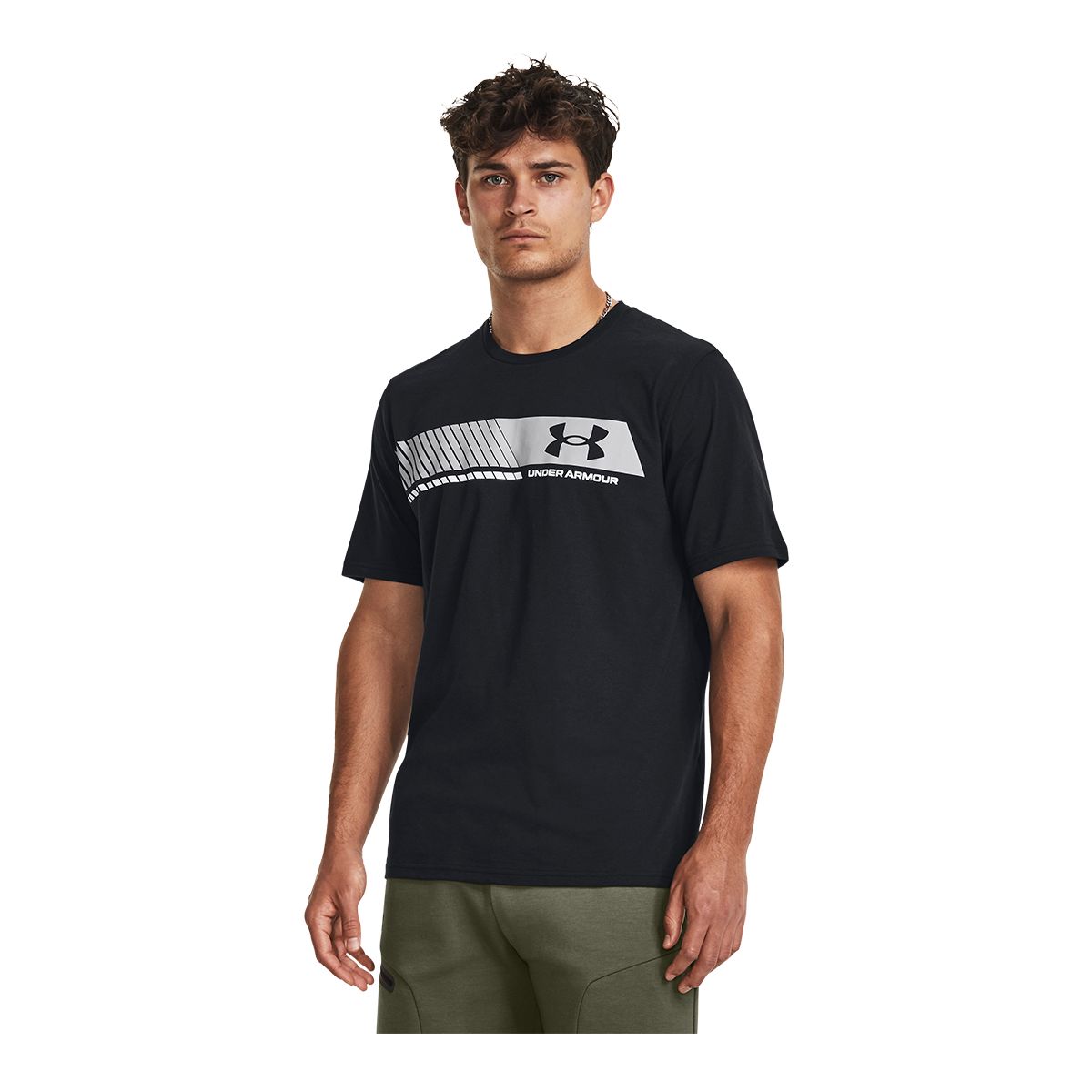 Under Armour Men's LC Stripe T Shirt