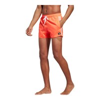 adidas Men's 3-Stripe CLX SH VSL Swim Shorts Front_Angled_Left