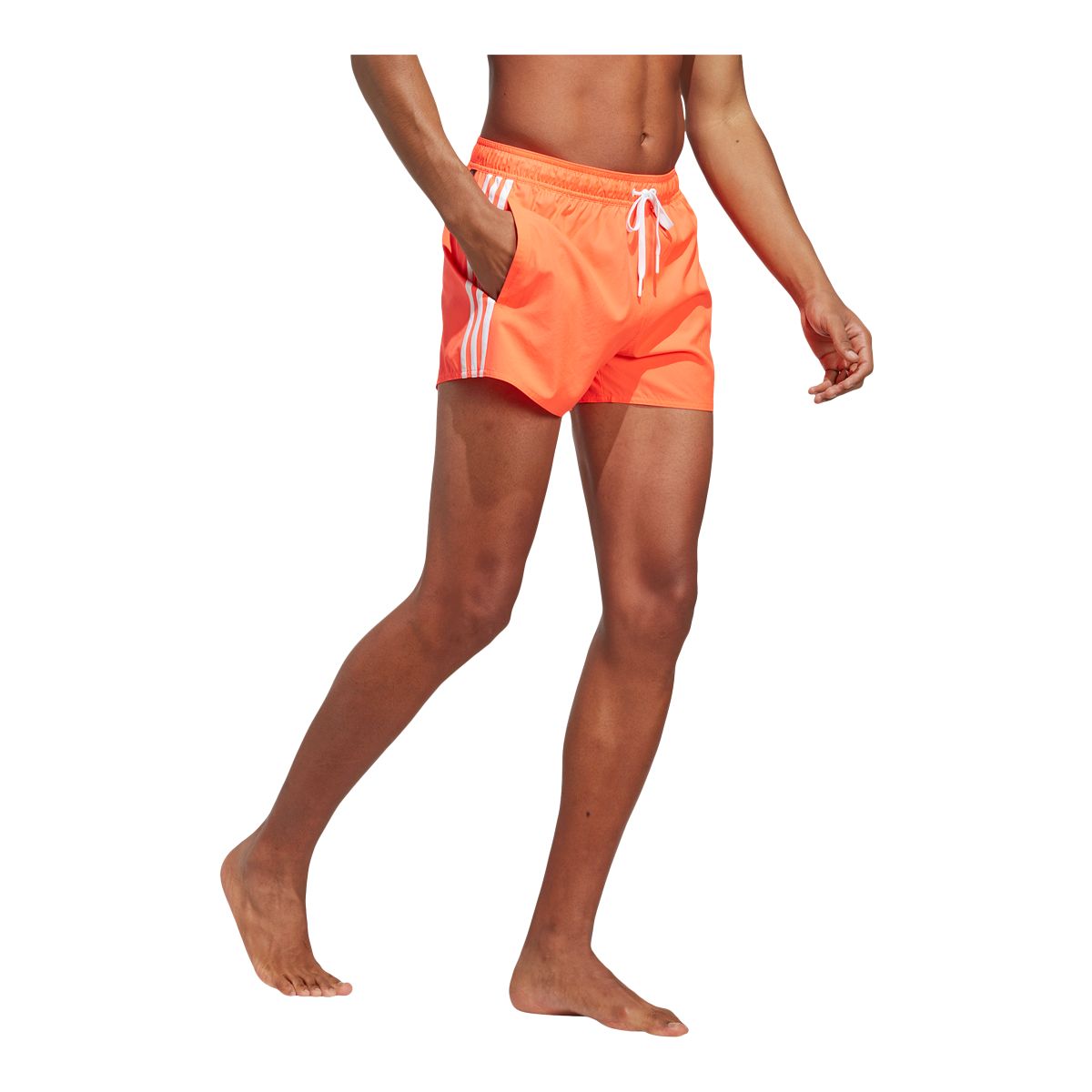 adidas Men's 3-Stripe CLX SH VSL Swim Shorts