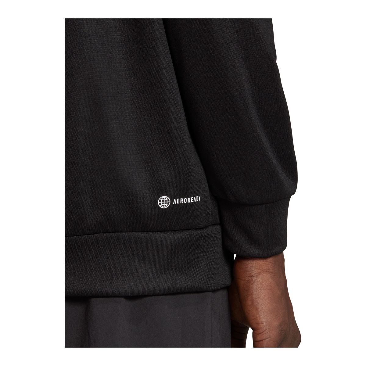 adidas Men's Train Essential+ BL Full Zip Hoodie