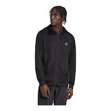 adidas Men's Train Essential+ BL Full Zip Hoodie Front_Angled_Right