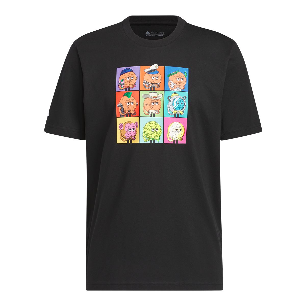 adidas Men's Lil Stripe Meta T Shirt