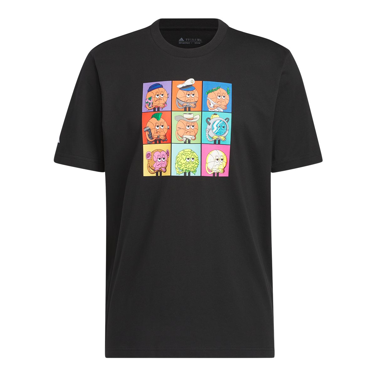 adidas Men's Lil Stripe Meta T Shirt