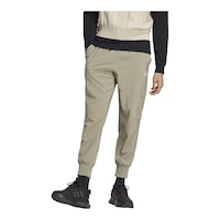adidas Men's Small Logo Cargo 7/8 Pants Front_Three_Fourths_Angled_Left