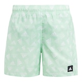 adidas Men's Badge Of Sport All Over Print Swim Shorts Front_Flat