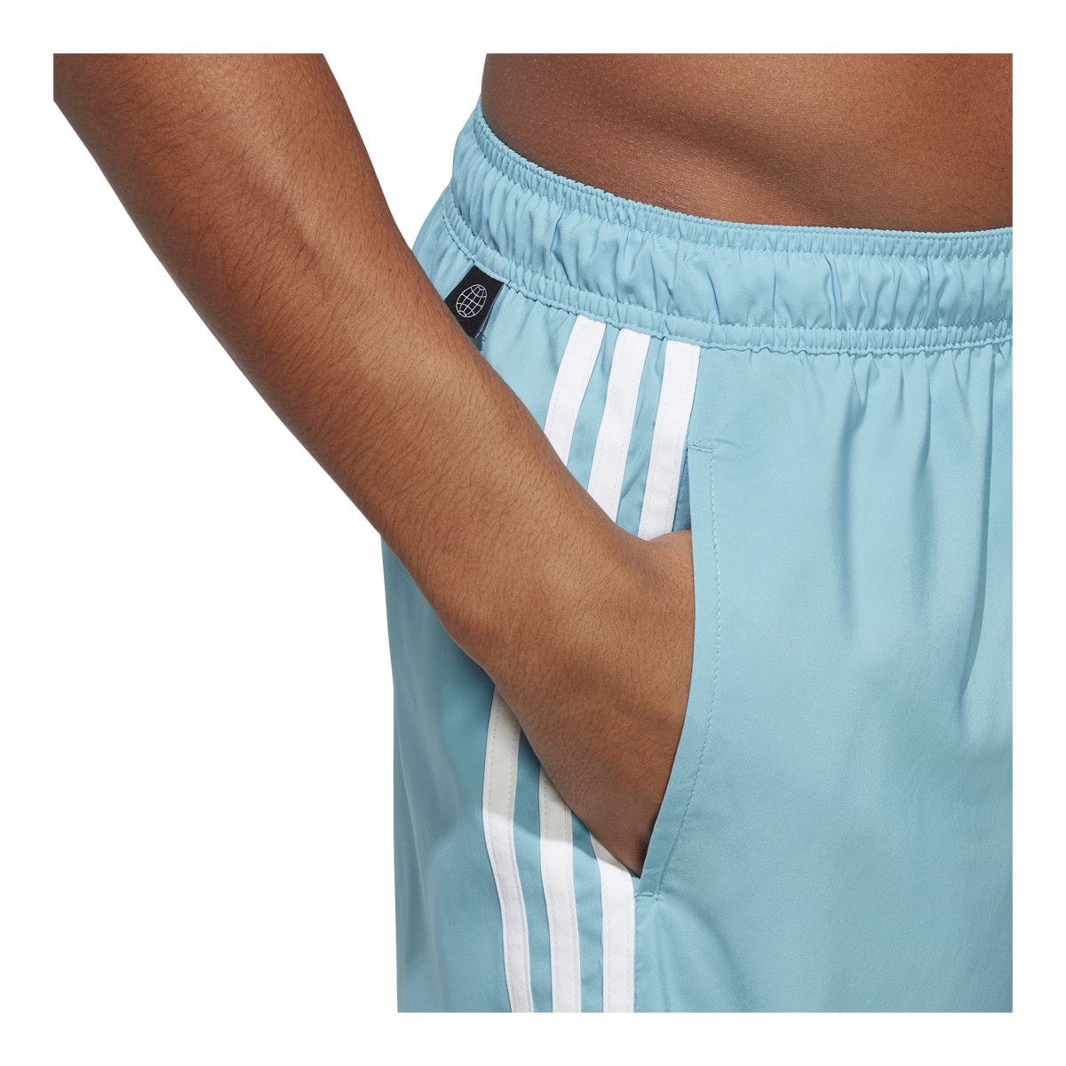 adidas Men's 3-Stripe CLX Swim Shorts