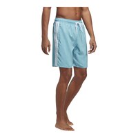 adidas Men's 3-Stripe CLX Swim Shorts Front_Angled_Right