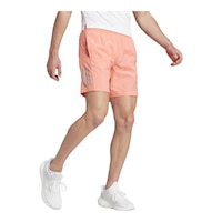 adidas Men's Own The Run 7 Inch Shorts Front_Three_Fourths_Angled_Right