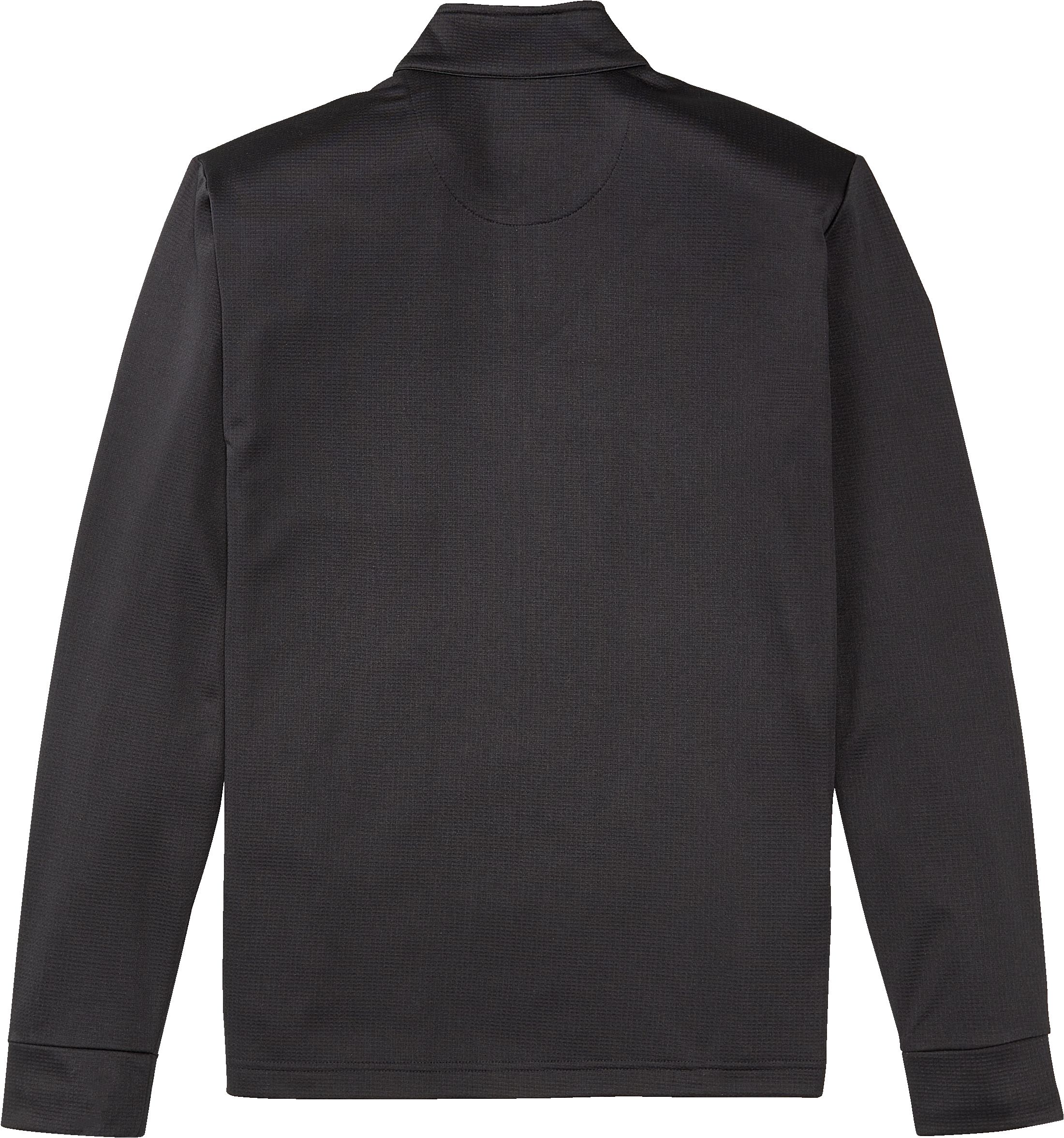 Callaway Men's Waffle 1/4 Zip Long Sleeve Polo T Shirt