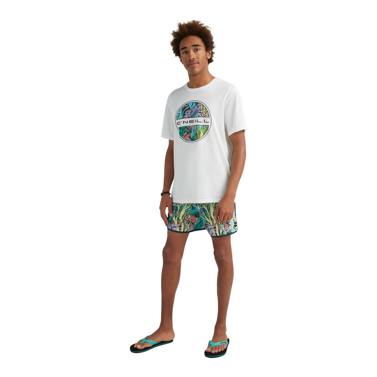 O'Neill Men's Scallop Ocean Volley Boardshorts
