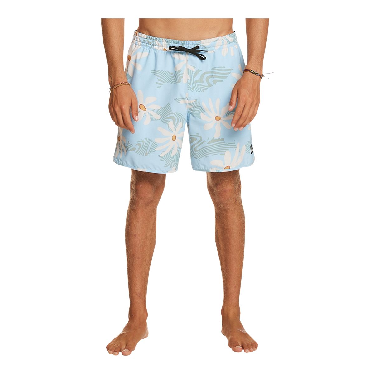 Image of Quiksilver Men's SurfSilk Scallop 17 Inch Volley Shorts