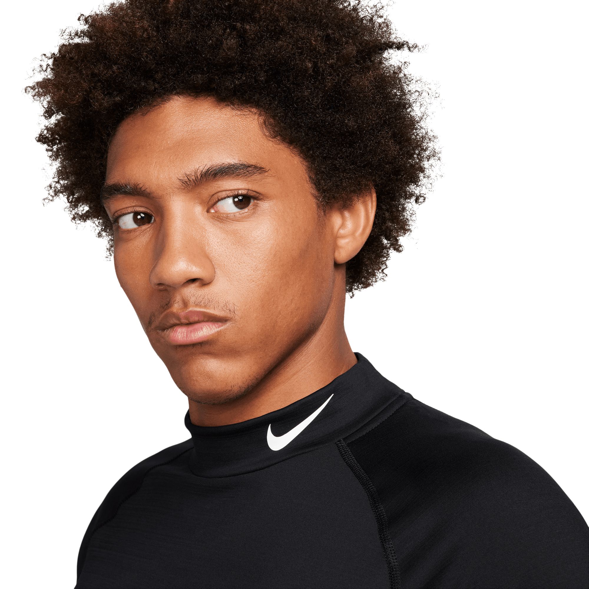 Nike Men's Pro Warm Long Sleeve Mock Shirt | SportChek