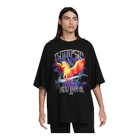 Nike Sportswear Men's Extended Size Wash N Shine Unicorn T Shirt Front_Flat