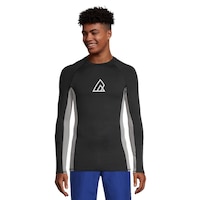 Ripzone Men's Amherst 2.0 Long Sleeve Performance Swim T Shirt Front_Flat