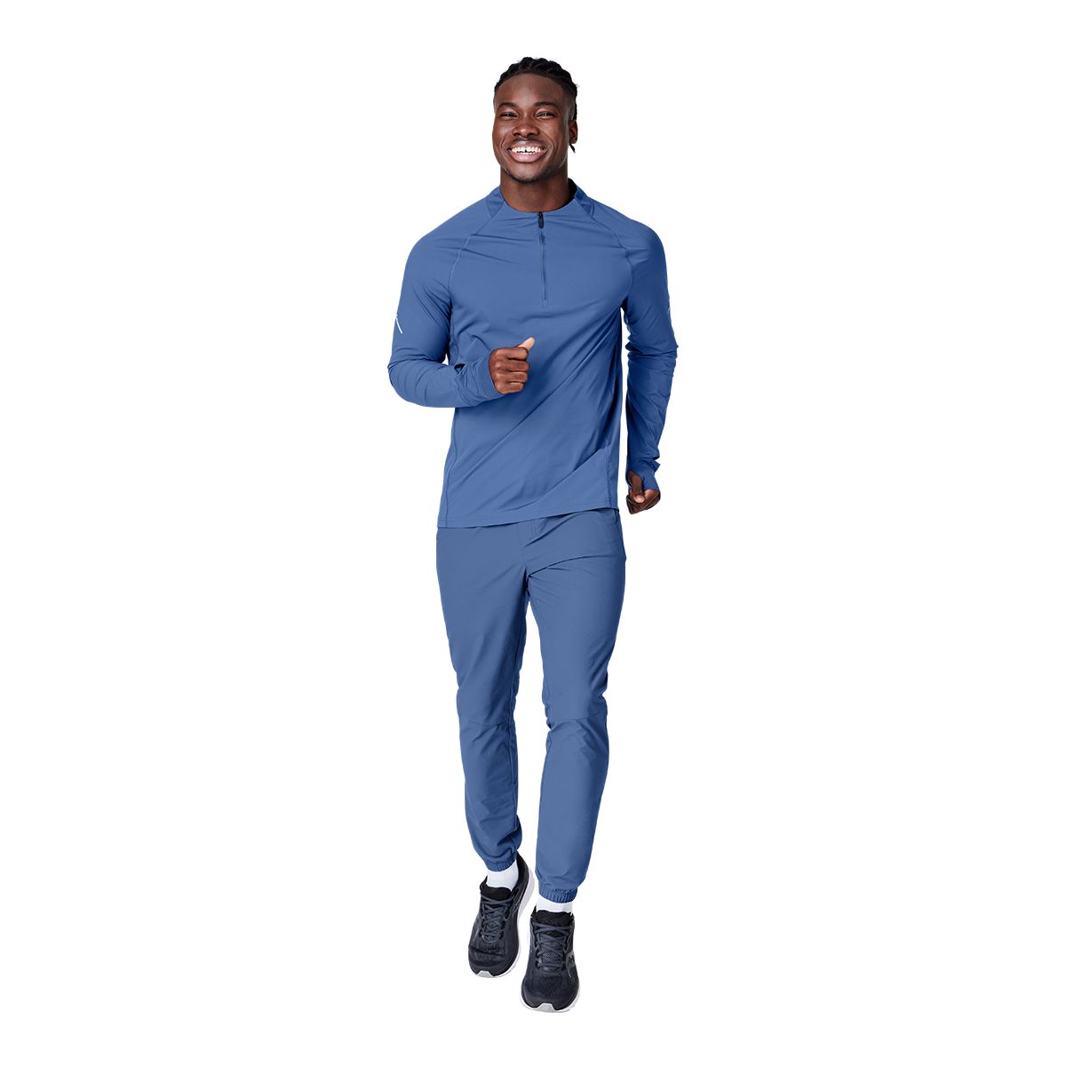 FWD Men's Push Super Stretch Nylon Jogger Pants