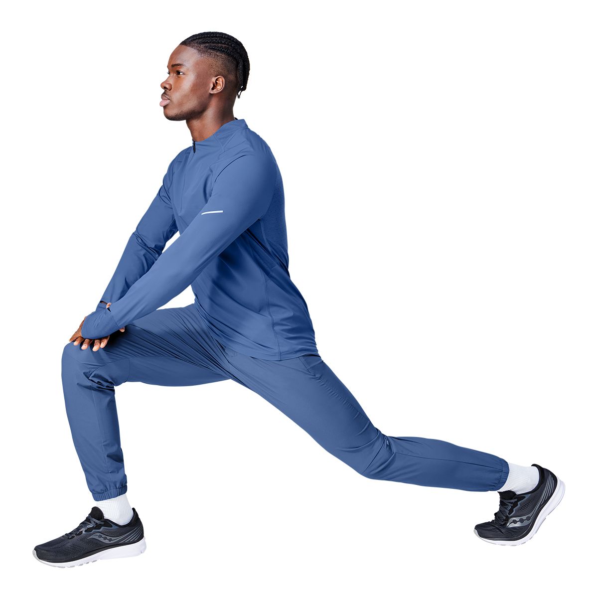 FWD Men's Push Super Stretch Nylon Jogger Pants