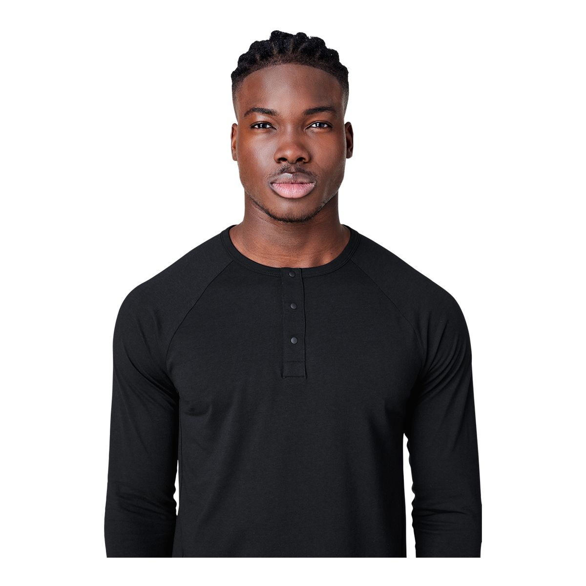 FWD Men's Sportswear Henley Three Quarter Sleeve Top | SportChek