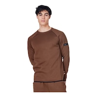 FWD Men's Sportswear Double Knit Sweatshirt Front_Angled_Left