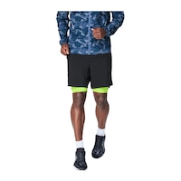 FWD Men's Push 7 Inch 2-in-1 Shorts Front_Flat