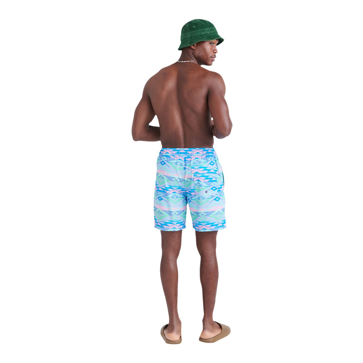 SAXX Men's Oh Buoy 7 Inch 2 in 1 Volley Shorts