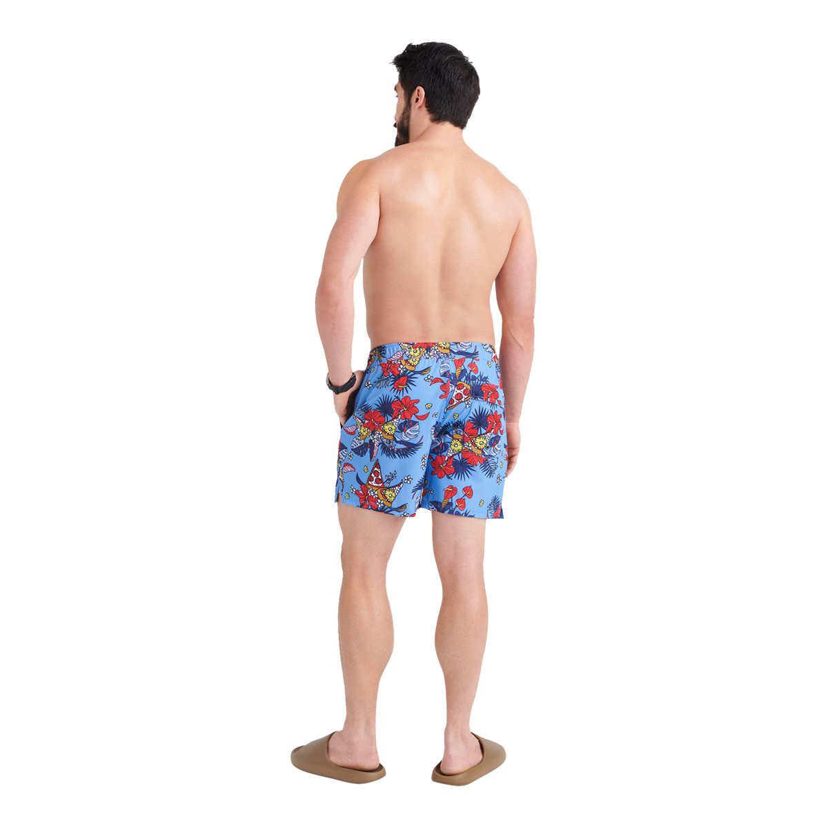 SAXX Men's Oh Buoy 5" 2 In 1 Quick-Dry Volley Shorts