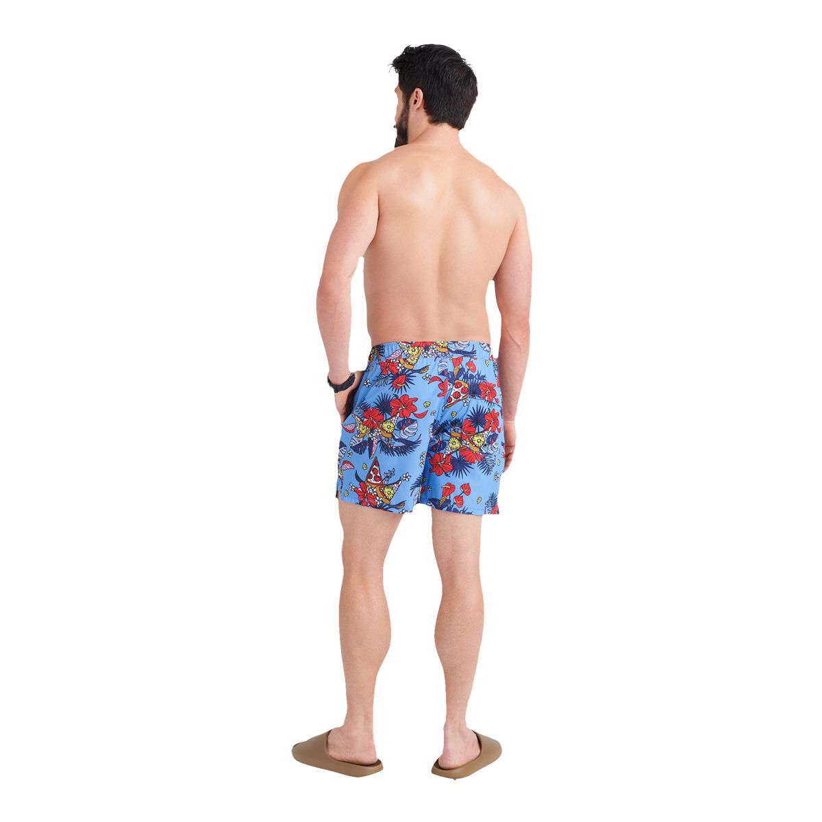 SAXX Men's Oh Buoy 5" 2 In 1 Quick-Dry Volley Shorts