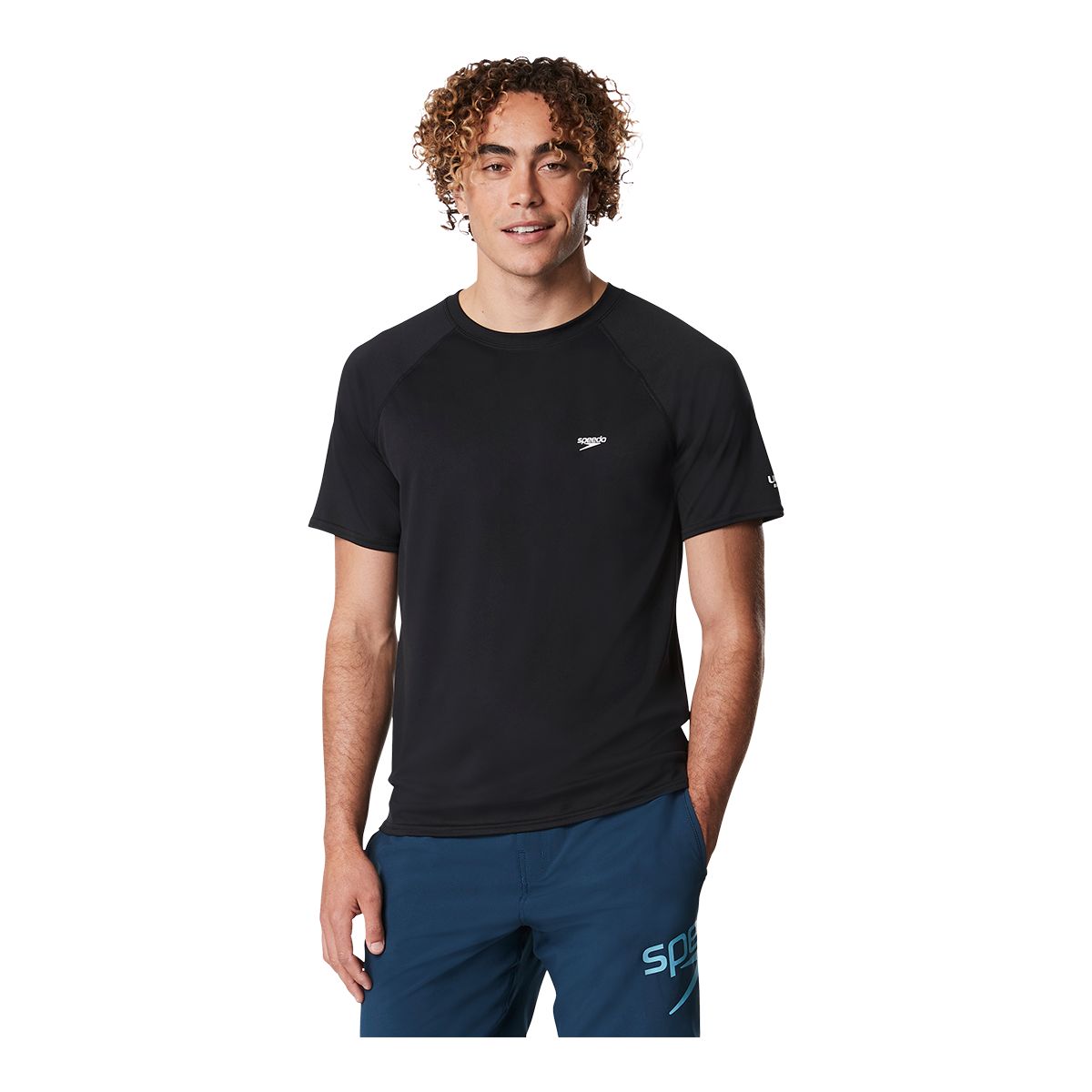 Speedo Men's Easy Rashguard Swim T Shirt