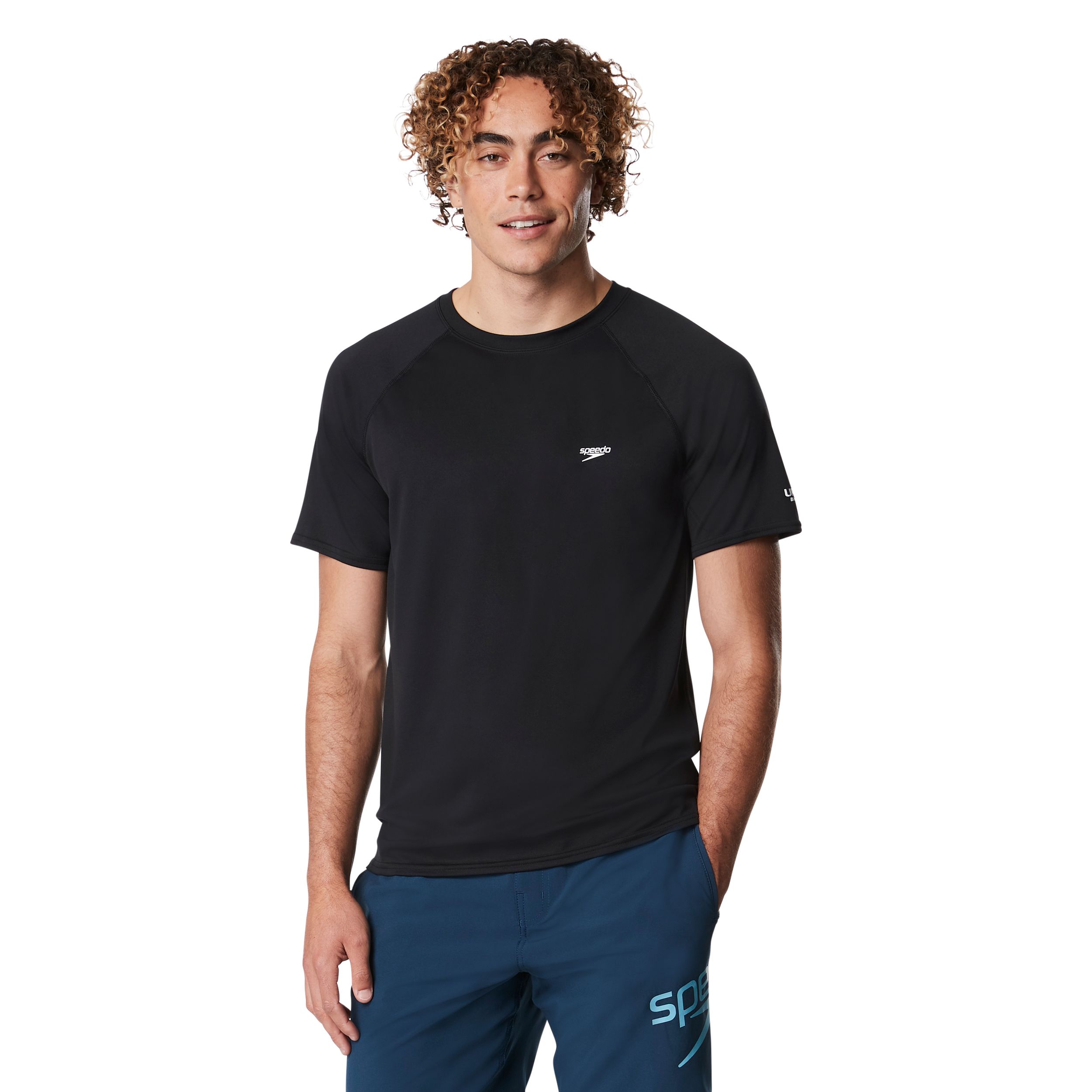 Speedo Men's Easy Rashguard Swim T Shirt