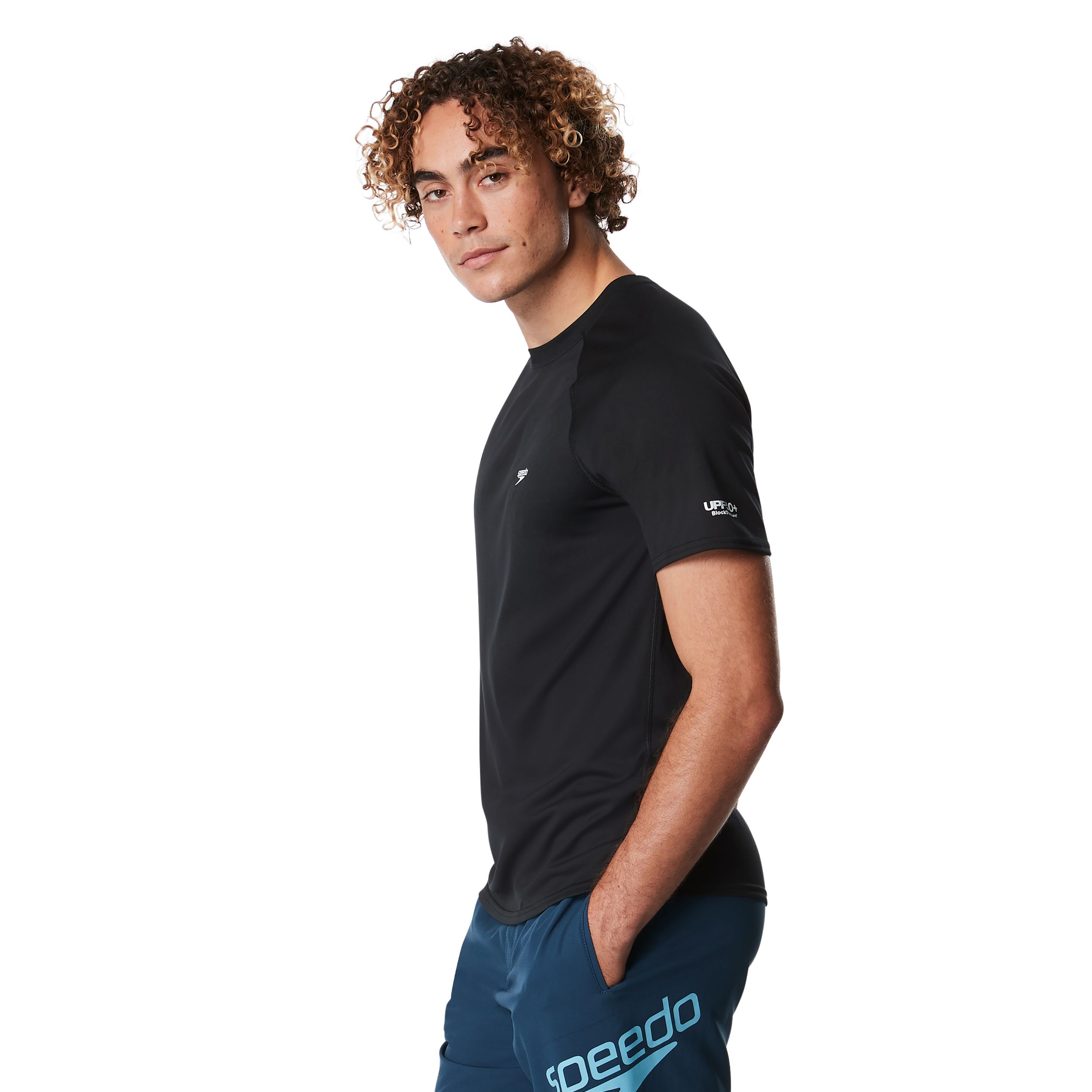 Speedo Men's Easy Rashguard Swim T Shirt