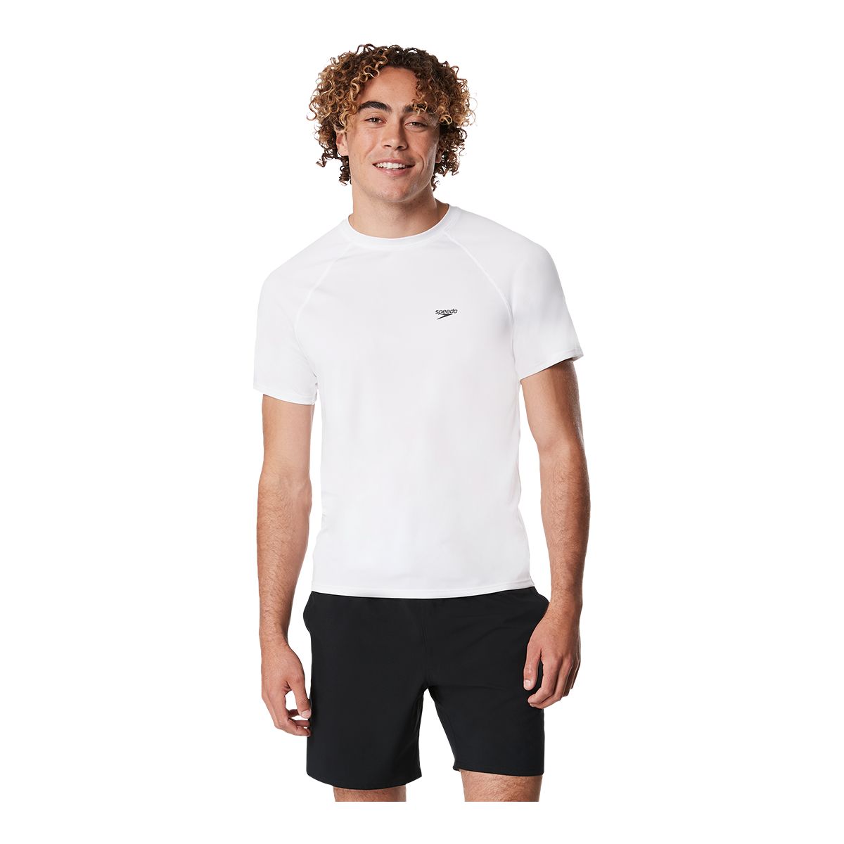 Speedo Men's Easy Rashguard Swim T Shirt